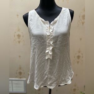 White Dynamite Sleeveless Blouse
